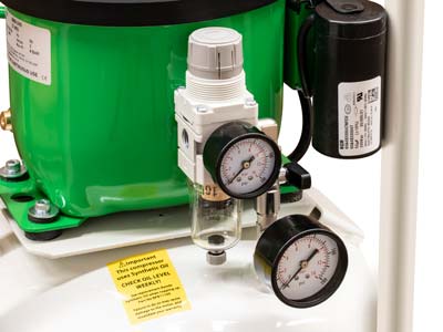 Bambi BB8 0.5hp, 8 Bar 9 Litre     Capacity Compressor - Standard Image - 2