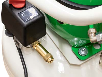 Bambi BB8 0.5hp, 8 Bar 9 Litre     Capacity Compressor - Standard Image - 6