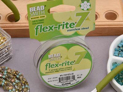 Beadsmith Flexrite, 7 Strand,      Clear, 0.30mm, 9.1m - Standard Image - 8