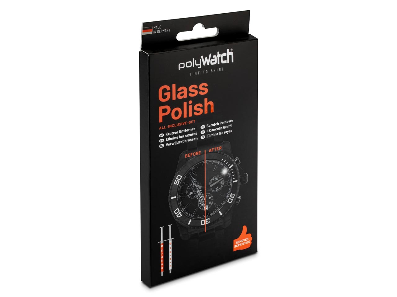 Polywatch glass polish and scratch remover kit cooksongold
