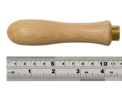 Wooden File Handle, 97mm/3.8'' - Standard Image - 3
