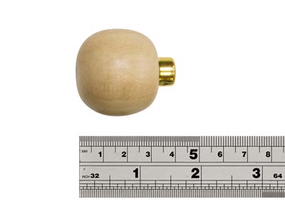 Wooden Handle, Ball - Standard Image - 3