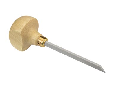 Wooden Handle, Flat Sided Mushroom - Standard Image - 2