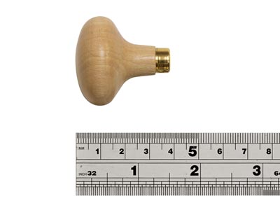 Wooden Handle, Oval - Standard Image - 3