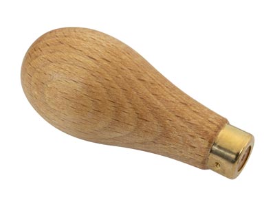 Wooden Handle, Slim Pear - Standard Image - 1