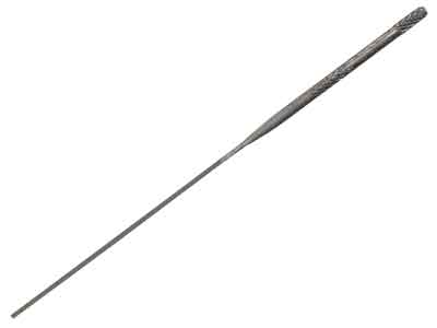 Vallorbe Needle File, Pillar,      100mm/3.9'', Cut 2 - Medium Grade - Standard Image - 2