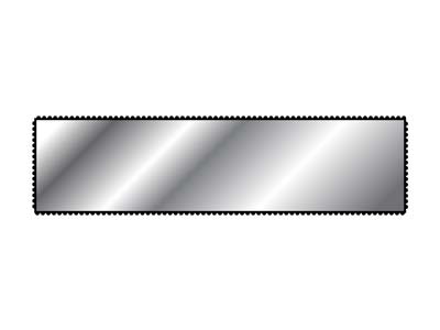 Vallorbe Needle File, Pillar,      100mm/3.9'', Cut 2 - Medium Grade - Standard Image - 3