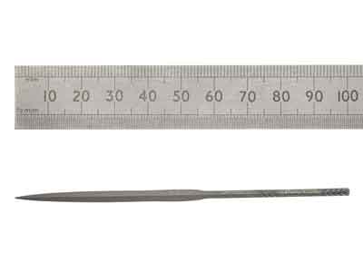 Vallorbe Needle File, Barrette,    100mm/3.9'', Cut 2 - Medium Grade - Standard Image - 5