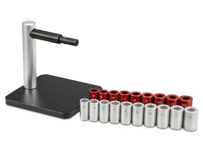 Wax Designing Ring Mandrel Sleeve  Set Of 19 - Standard Image - 1