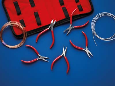 Cooksongold Pliers Set, 130mm, 5   Piece - Standard Image - 2