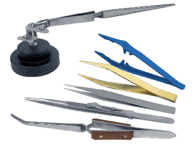 Workbench Tweezer Set, 6 Pieces