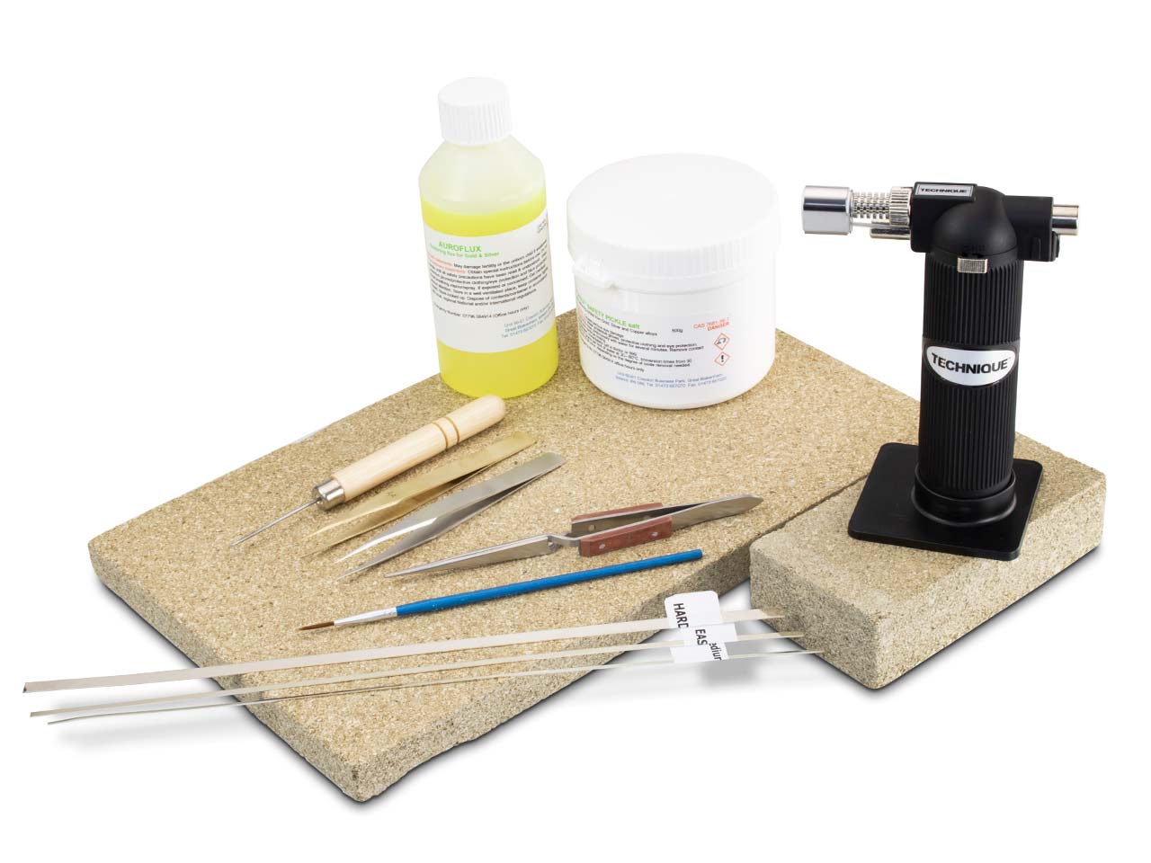 Standard Jewelry Soldering Kit with Silver Solder Wire & Butane Torch Kit  for Jewelry Making Project & DIY Projects