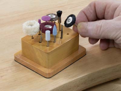 Precious Metal Clay Polishing      Accessory Kit - Standard Image - 3