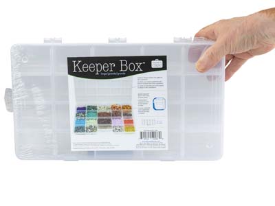 Beadsmith Large Keeper Box 20      Compartments 33x19cm - Standard Image - 4