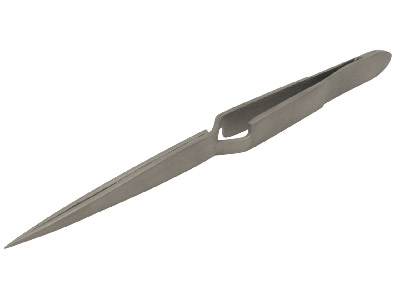 Titanium Reverse Action Tweezers - Straight