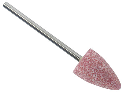 Busch Pink Carborundum Cone        Abrasive 744 11mm X 17mm - Standard Image - 2