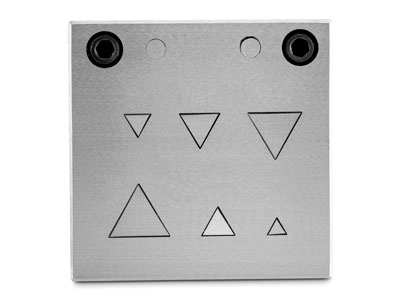 Triangle Shaped Disc Cutter Set Of 6 From 6mm To 18mm - Standard Image - 3