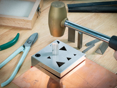 Triangle Shaped Disc Cutter Set Of 6 From 6mm To 18mm - Standard Image - 5