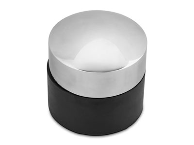 Bench Block Anvil Medium Dome With Rubber Base - Standard Image - 1