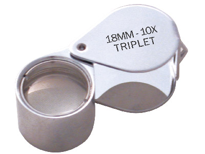 Loupe Chrome In Case X10           Magnification