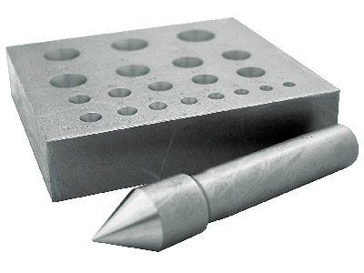 Round 28 Degree, Plate And Punch,  20 Hole, 5-20mm
