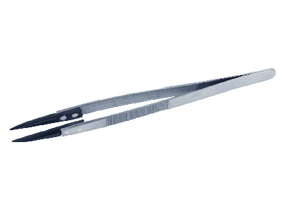 Stone And Beading Tweezer, Fine    Point, Value Range - Standard Image - 1