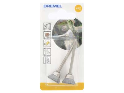 Dremel Carbon Steel Cup Brush 13mm Pack of 2 - Standard Image - 2