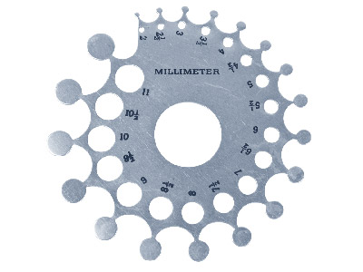 Circular Gauge, Aluminium - Standard Image - 1