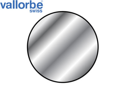Vallorbe Round File, 150mm/6'', Cut 2 - Medium Grade - Standard Image - 2
