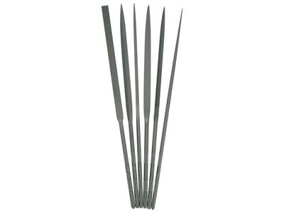 Vallorbe 160mm6.2 Needle File,   Set Of 6, Cut 4