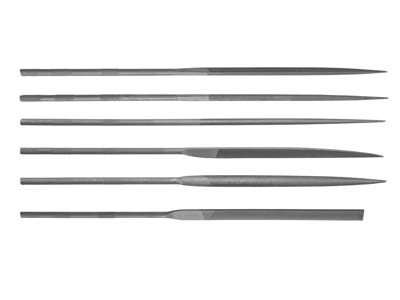 Superior Set Of 6 Needle Files Cut 2 - Standard Image - 1