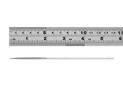 Vallorbe Escapement Buff Files, Set Of 6, 55mm/2'' - Standard Image - 6