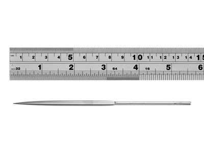 Vallorbe Needle Buff File, Set Of  6, 160mm/6'' - Standard Image - 5