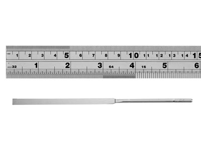 Vallorbe Needle Buff File, Set Of  6, 160mm/6'' - Standard Image - 6
