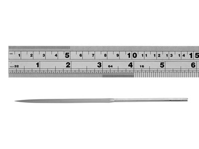 Vallorbe Needle Buff File, Set Of  6, 160mm/6'' - Standard Image - 7