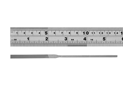 Vallorbe Escapement File, Flat,    55mm/2.2'', Cut 6 - Fine Grade - Standard Image - 6