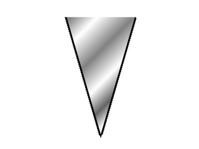 Vallorbe Escapement File, Knife    Edge, 55mm/2.2'', Cut 6 - Fine     Grade - Standard Image - 3