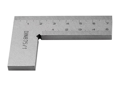 Technique Professional Stainless   Steel Engineers Square 75 X 50mm - Standard Image - 2