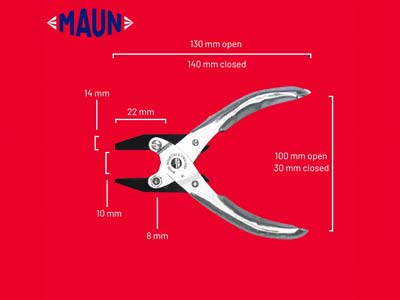 Maun Heavy Duty Ring Pliers        140mm/5.5