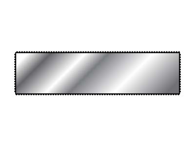 Vallorbe Needle File, Pillar,      200mm/8'', Cut 2 - Medium Grade - Standard Image - 2
