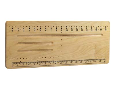 Wooden-Stringing-Measurement-Board