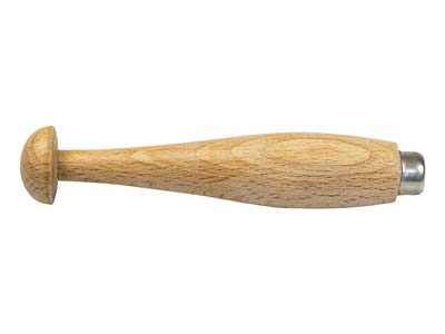 Wooden File Handle With Mushroom   End - Standard Image - 2