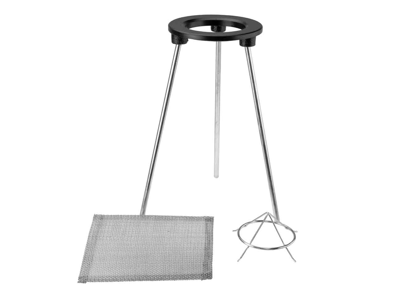 Tripod With Gauze And Enamelling Basket