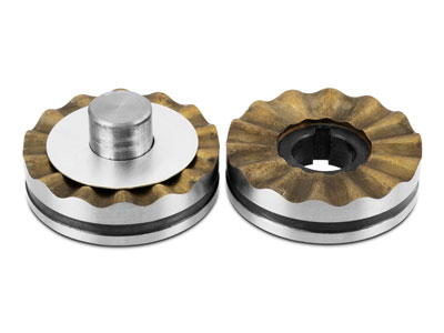Bangle Forming Press Die, 14       Scallop Pattern - Standard Image - 3