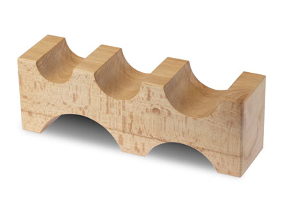 Wooden Bending Swage Block With 5  Wooden Mandrels - Standard Image - 4
