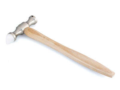 Planishing Hammer With 9 Steel And 9 Delrin Heads - Standard Image - 3