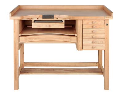 Durston Jewellers Hardwood         Workbench, Superior - Standard Image - 1