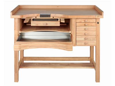 Durston Jewellers Hardwood         Workbench, Superior - Standard Image - 2