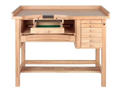 Durston Jewellers Hardwood         Workbench, Superior - Standard Image - 4