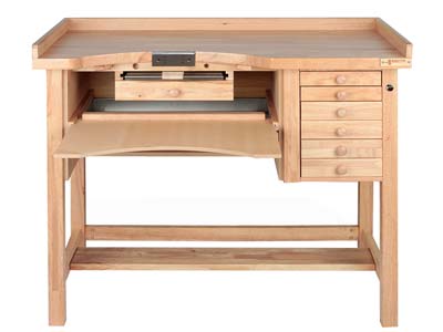 Durston Jewellers Hardwood         Workbench, Superior - Standard Image - 5